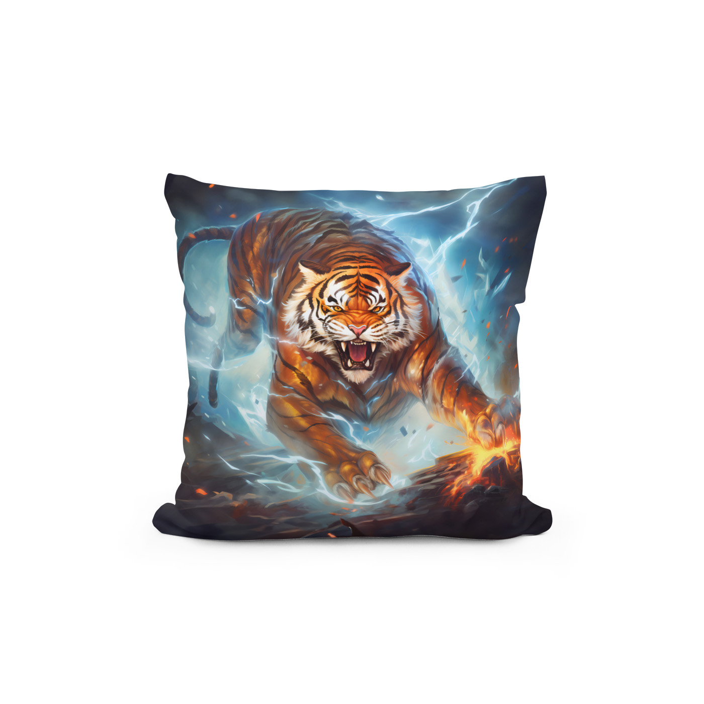 Kissen: Majestic Tiger Chinese Zodiac Artistry - immagine 2