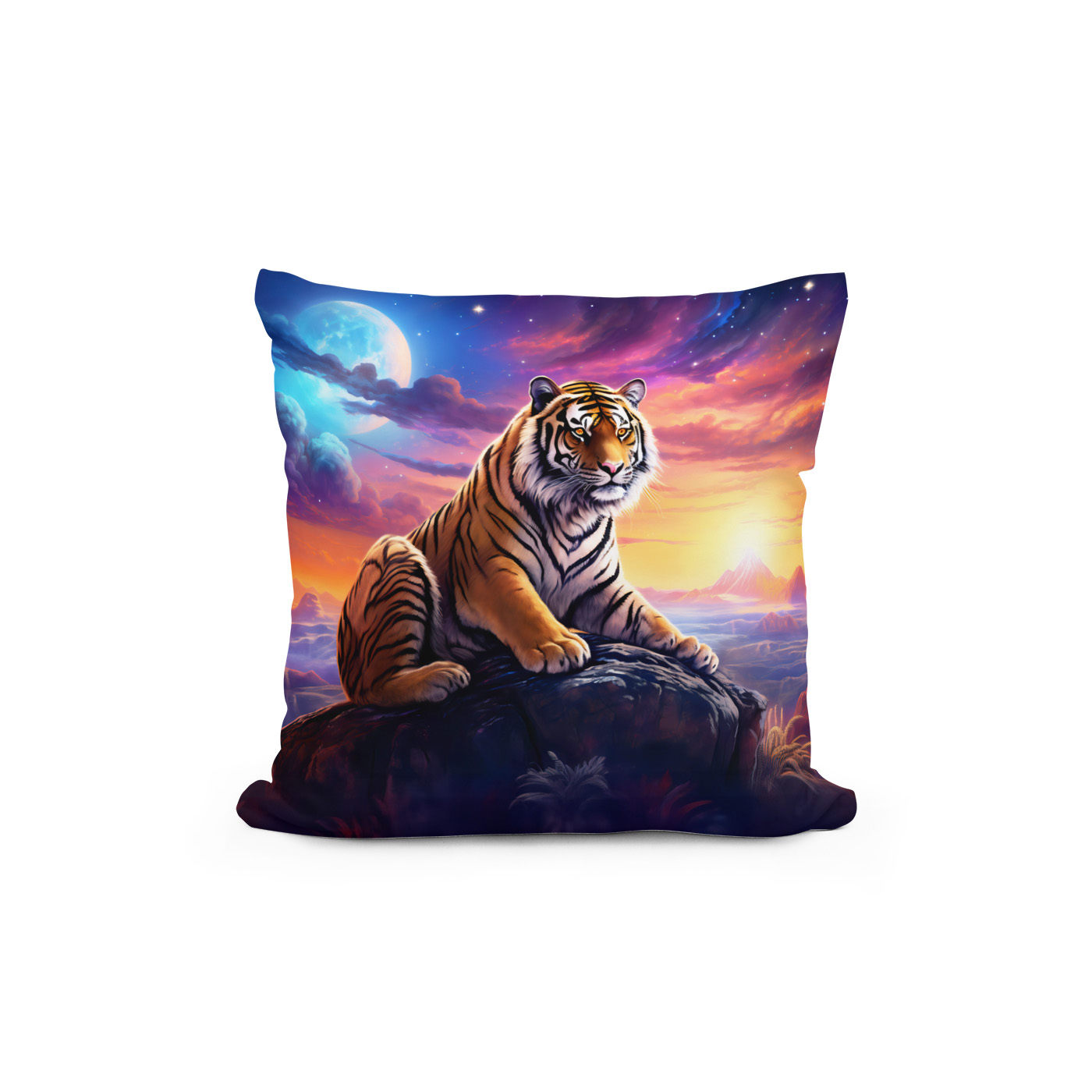 Kissen: Majestic Tiger Chinese Zodiac Artistry – Image 2