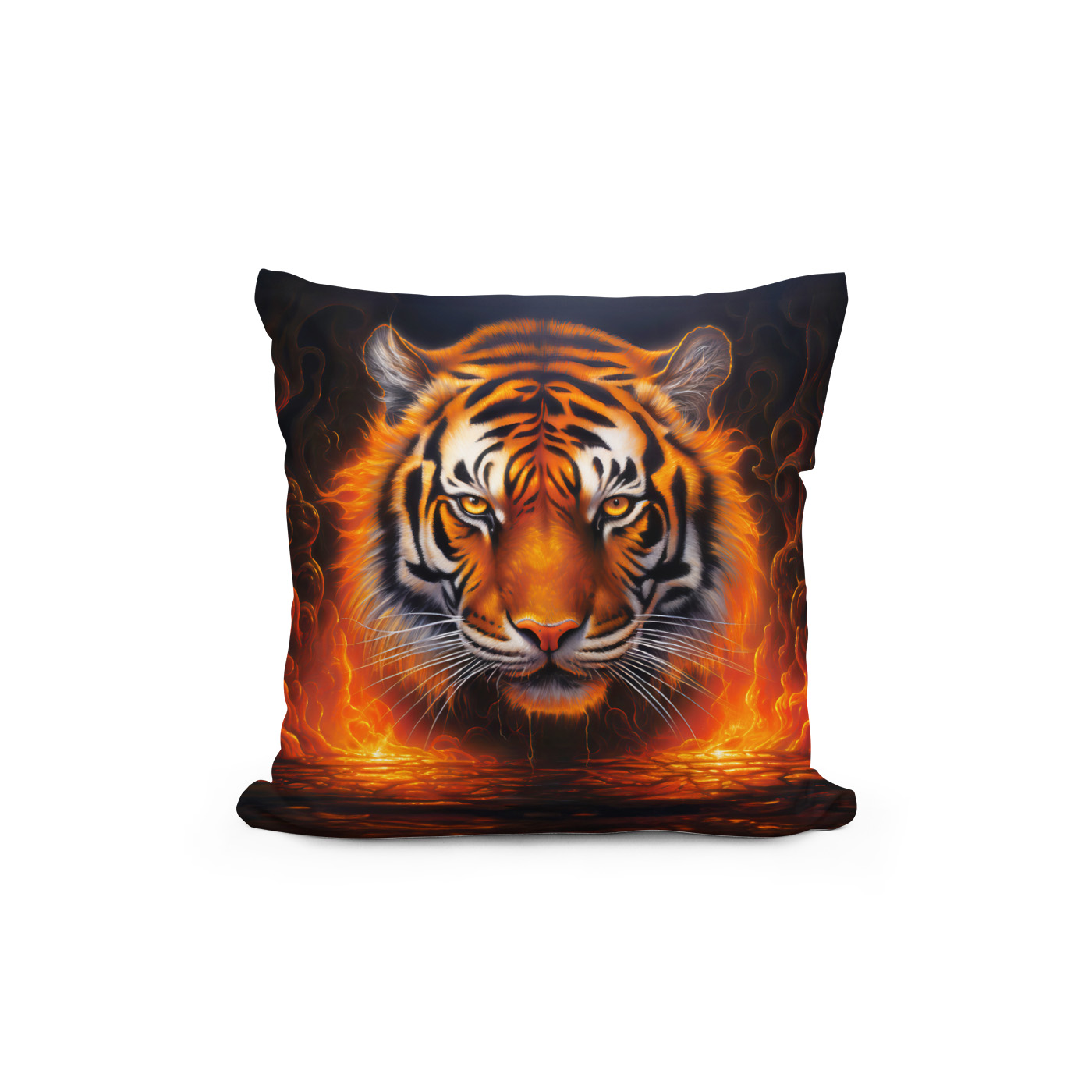 Kissen: Majestic Tiger Chinese Zodiac Artistry – Bild 2