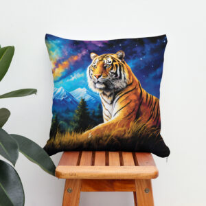 Kissen: Majestic Tiger Chinese Zodiac Artistry