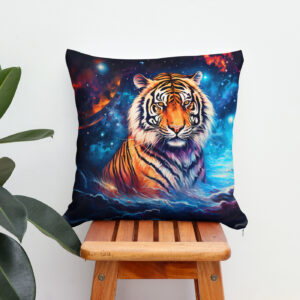 Kissen: Majestic Tiger Chinese Zodiac Artistry
