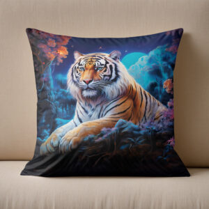 Kissen: Majestic Tiger Chinese Zodiac Artistry