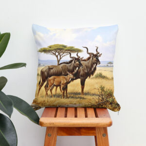 Kissen: Kudu Antilopen in Afrika