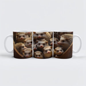 raxxa Premium-Tasse: Gruppenbild mit Igeln