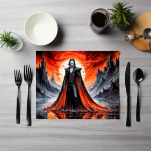 raxxa Premium-Tischset: Vampire in Red Moonlight