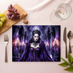 raxxa Premium-Tischset: Vampire Queen in Gothic Castle