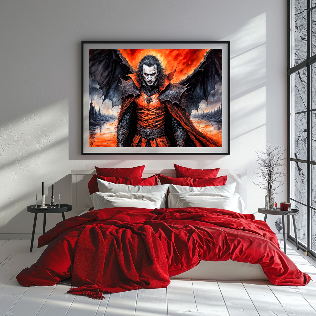 Poster: Vampire in Red Moonlight - Image 2