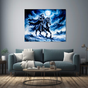 Poster: Vampire Knight Rides Through Stormy Night