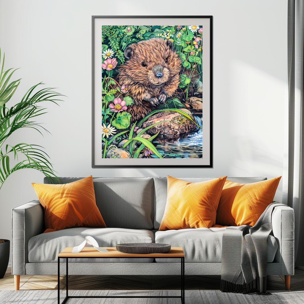 Poster: Little Beaver by Creek Bank - Imagen 2