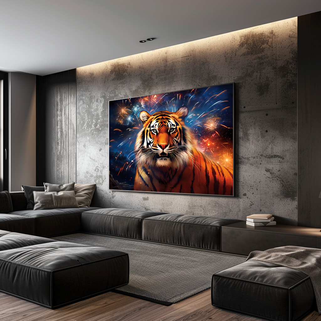 Poster: Majestic Tiger Chinese Zodiac Artistry – Image 3
