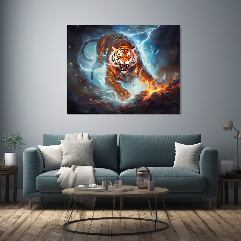 Poster: Majestic Tiger Chinese Zodiac Artistry – Image 2