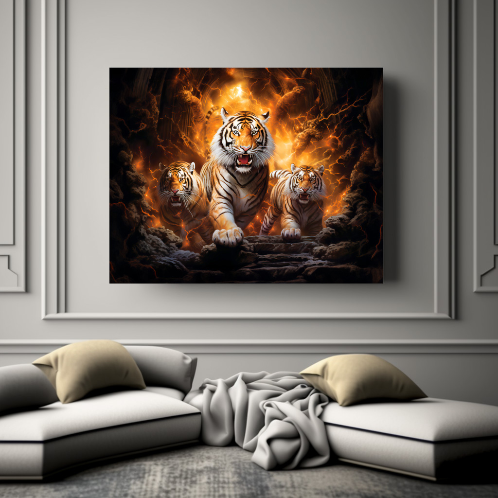Poster: Majestic Tiger Chinese Zodiac Artistry - Image 2
