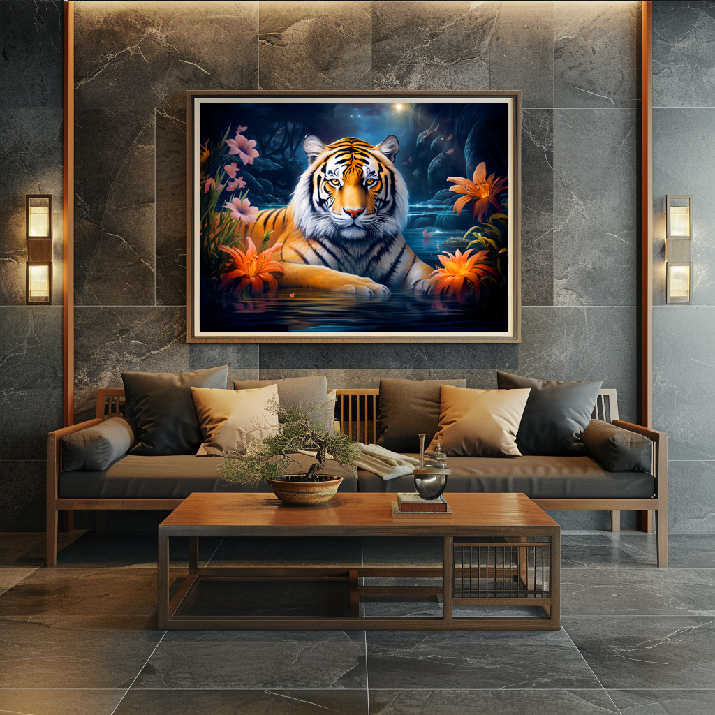 Poster: Majestic Tiger Chinese Zodiac Artistry - Image 2
