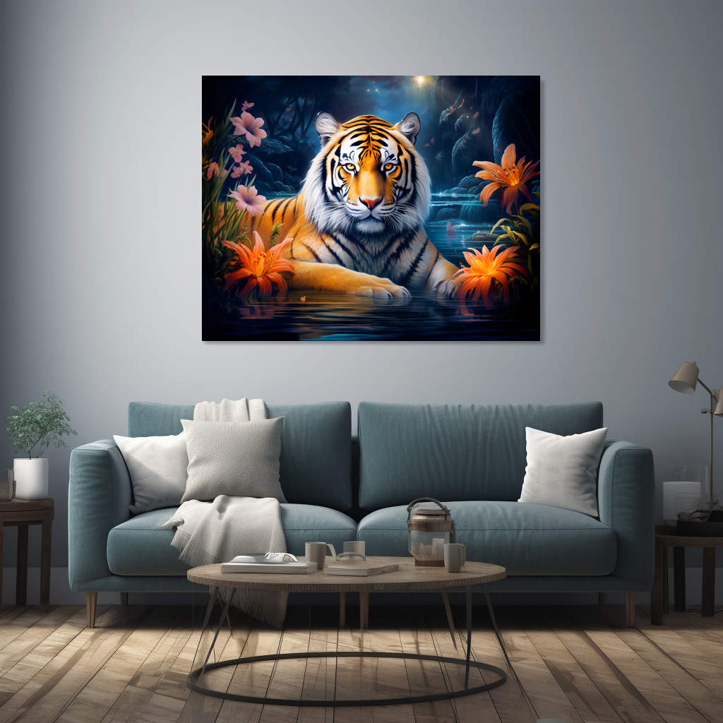 Poster: Majestic Tiger Chinese Zodiac Artistry - Image 3