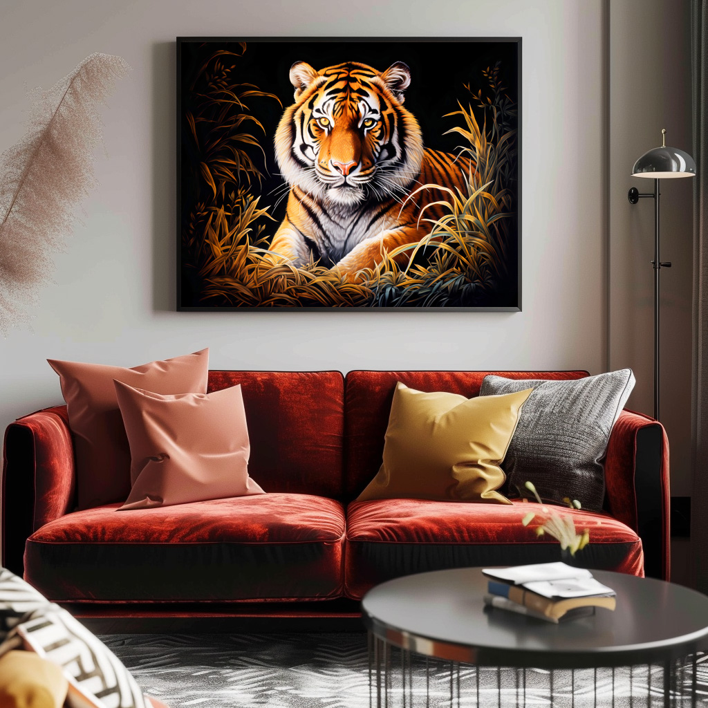 Poster: Majestic Tiger Chinese Zodiac Artistry - Image 3