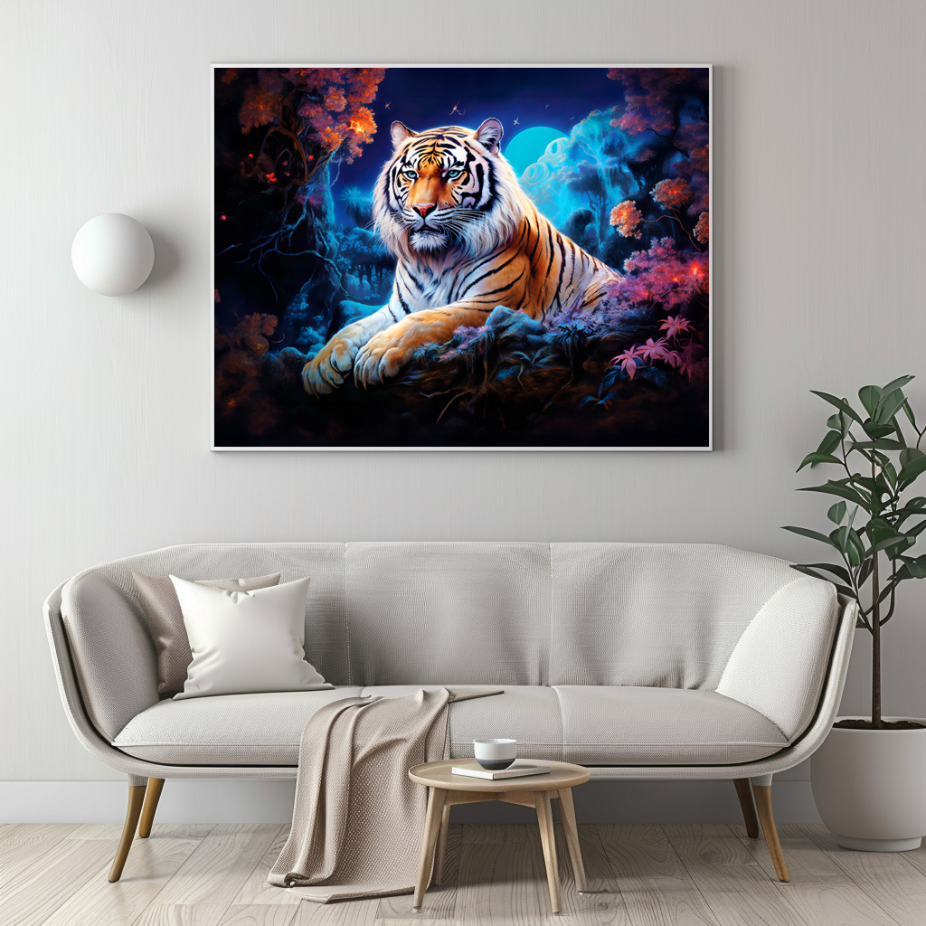 Poster: Majestic Tiger Chinese Zodiac Artistry - Imagen 3