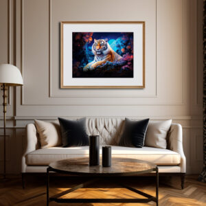 Poster: Majestic Tiger Chinese Zodiac Artistry