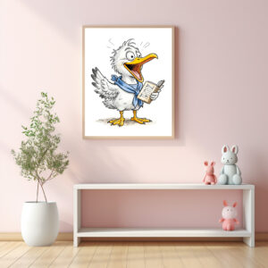 Poster: Comic Bird Sailor Crew