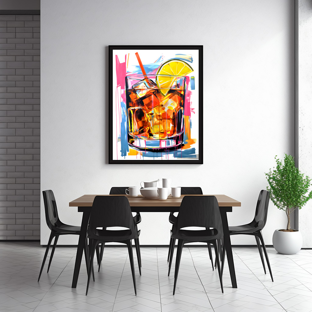 Poster: Canvas Cocktails Abstract Artistry Meets Mixology. - immagine 3