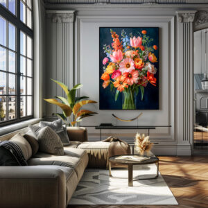 Poster: Bright Floral Bouquet Still Life