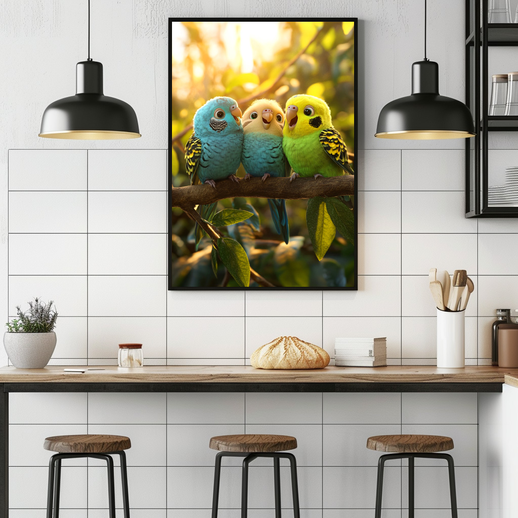 Poster: Wellensittich Freunde – Bild 2