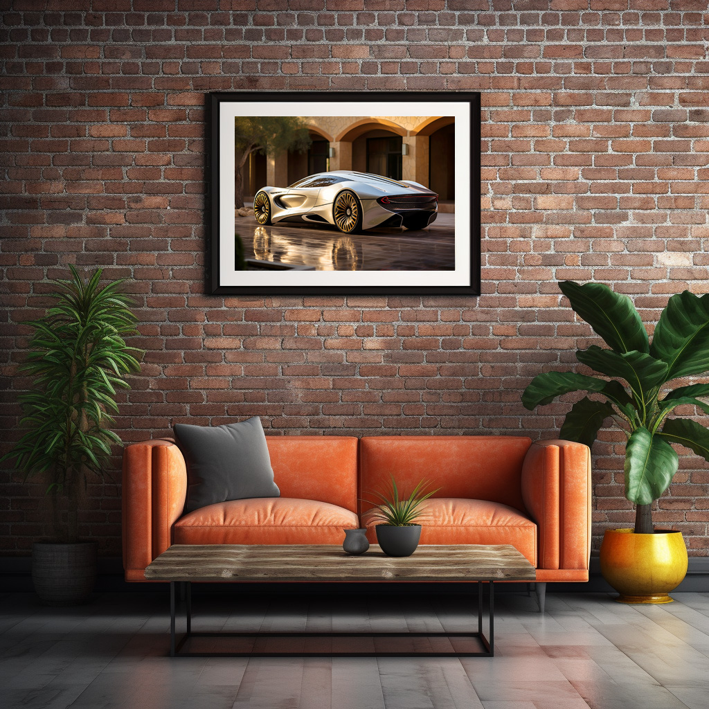 Poster: Cooler Sportwagen in der Stadt - immagine 2