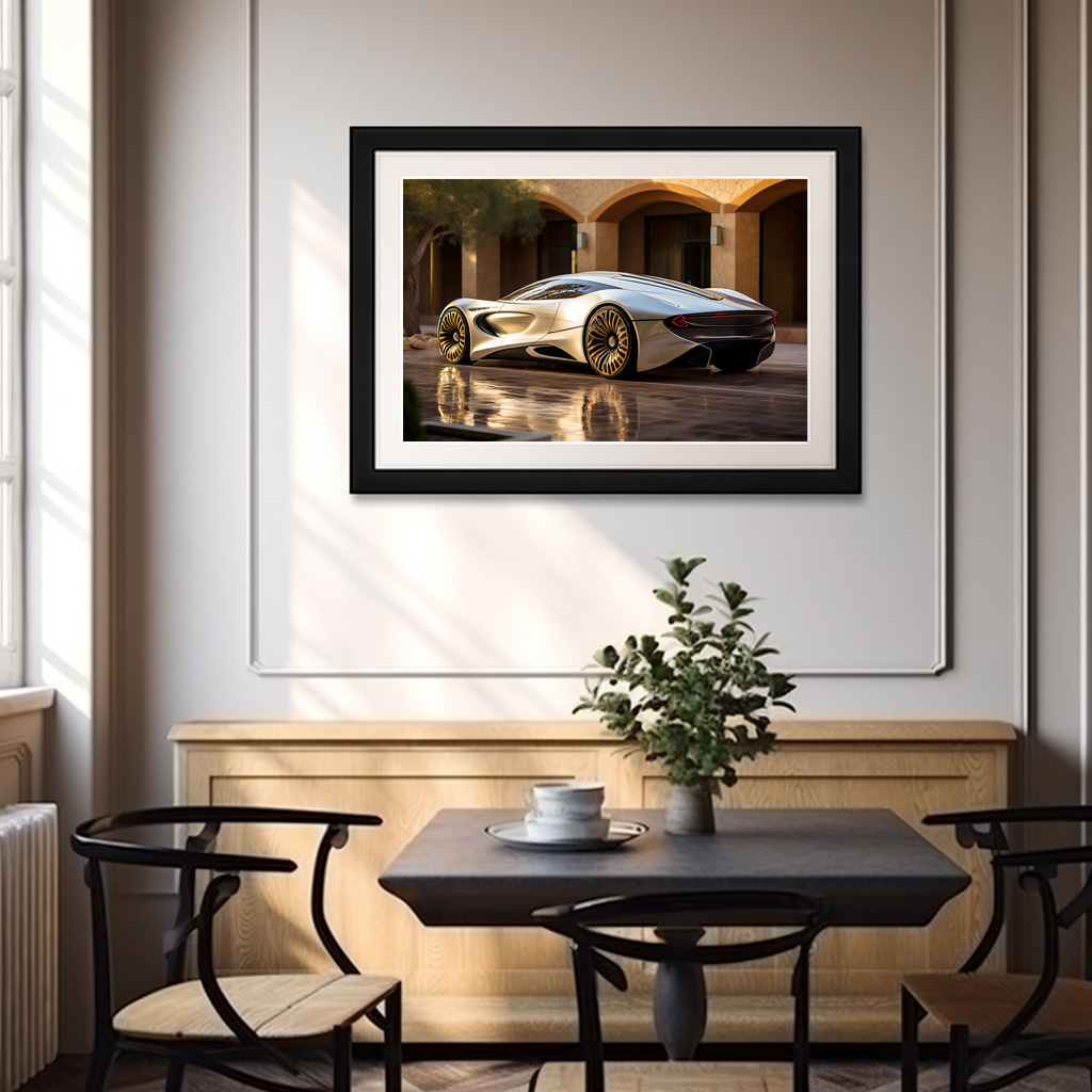Poster: Cooler Sportwagen in der Stadt - immagine 3
