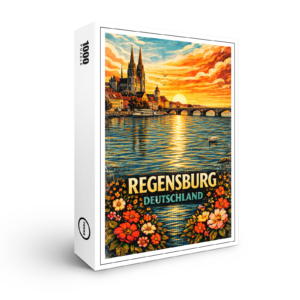 raxxa Premium-Puzzle: Regensburg