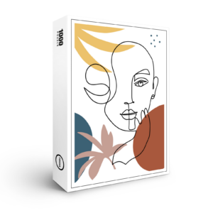 raxxa Premium-Puzzle: Farbigen Formen