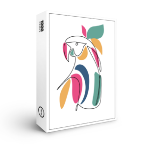 raxxa Premium-Puzzle: Papagei