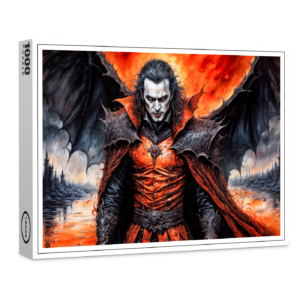 raxxa Premium-Puzzle: Vampire in Red Moonlight