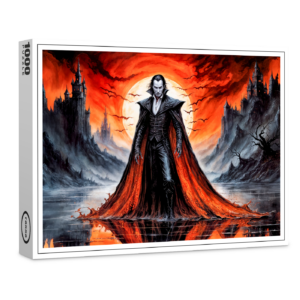 raxxa Premium-Puzzle: Vampire in Red Moonlight