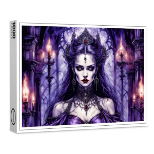 raxxa Premium-Puzzle: Vampire Queen in Gothic Castle