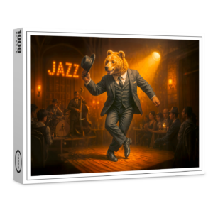 raxxa Premium-Puzzle: Dancing Bear Rocks a Jazz Club
