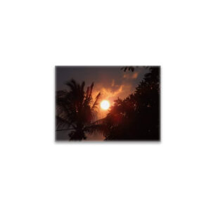 raxxa Glas-Magnet: Sonnenuntergang 1