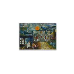raxxa Glas-Magnet: The Moon is in the sign of Pisces