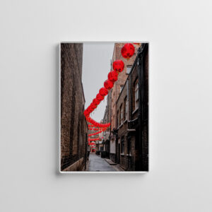 raxxa Glas-Magnet: roter Faden