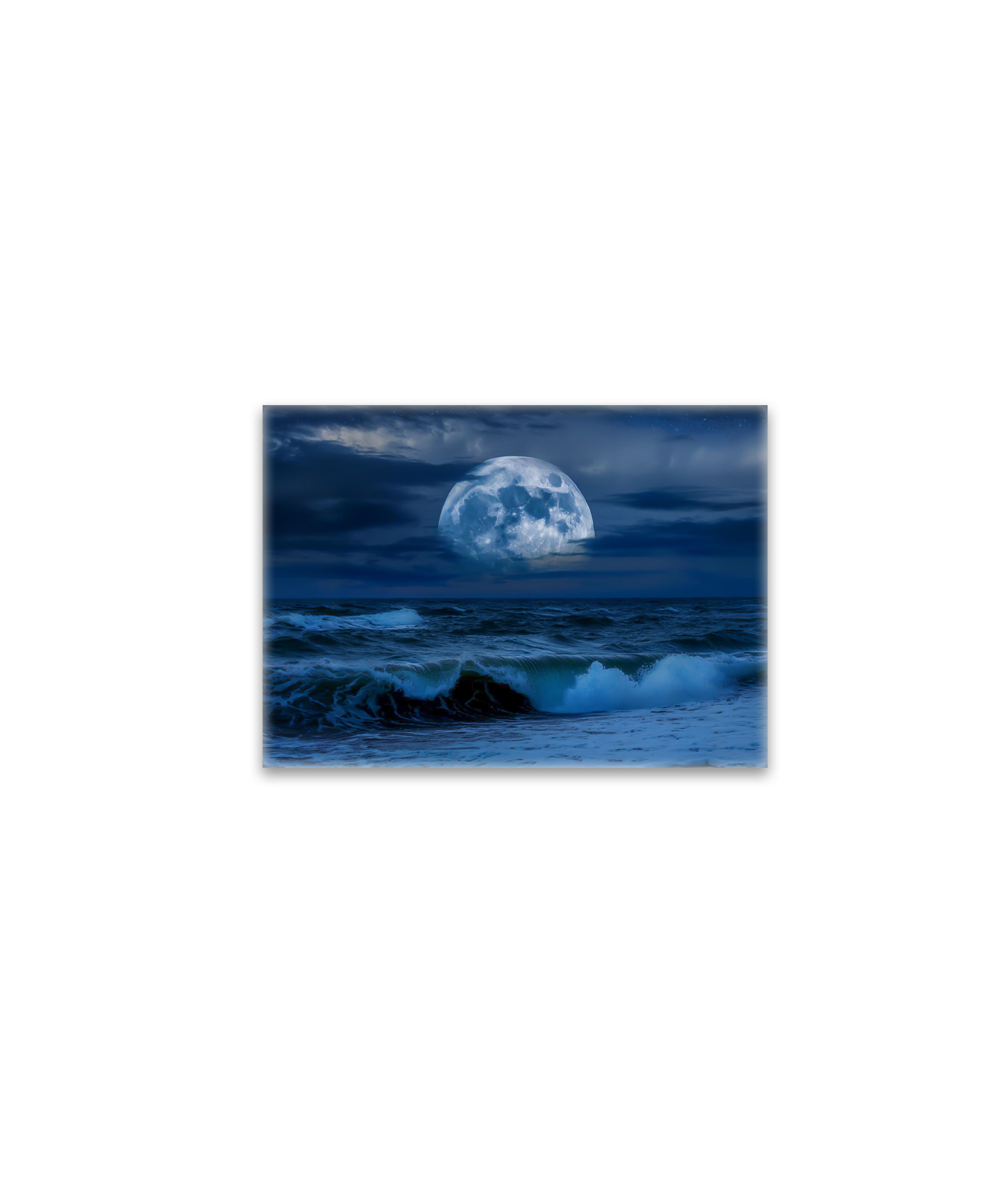 raxxa Glas-Magnet: Blaue Nacht
