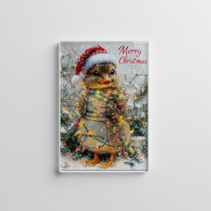 raxxa Glas-Magnet: Christmas Duck