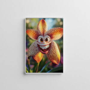 raxxa Glas-Magnet: Orchidee