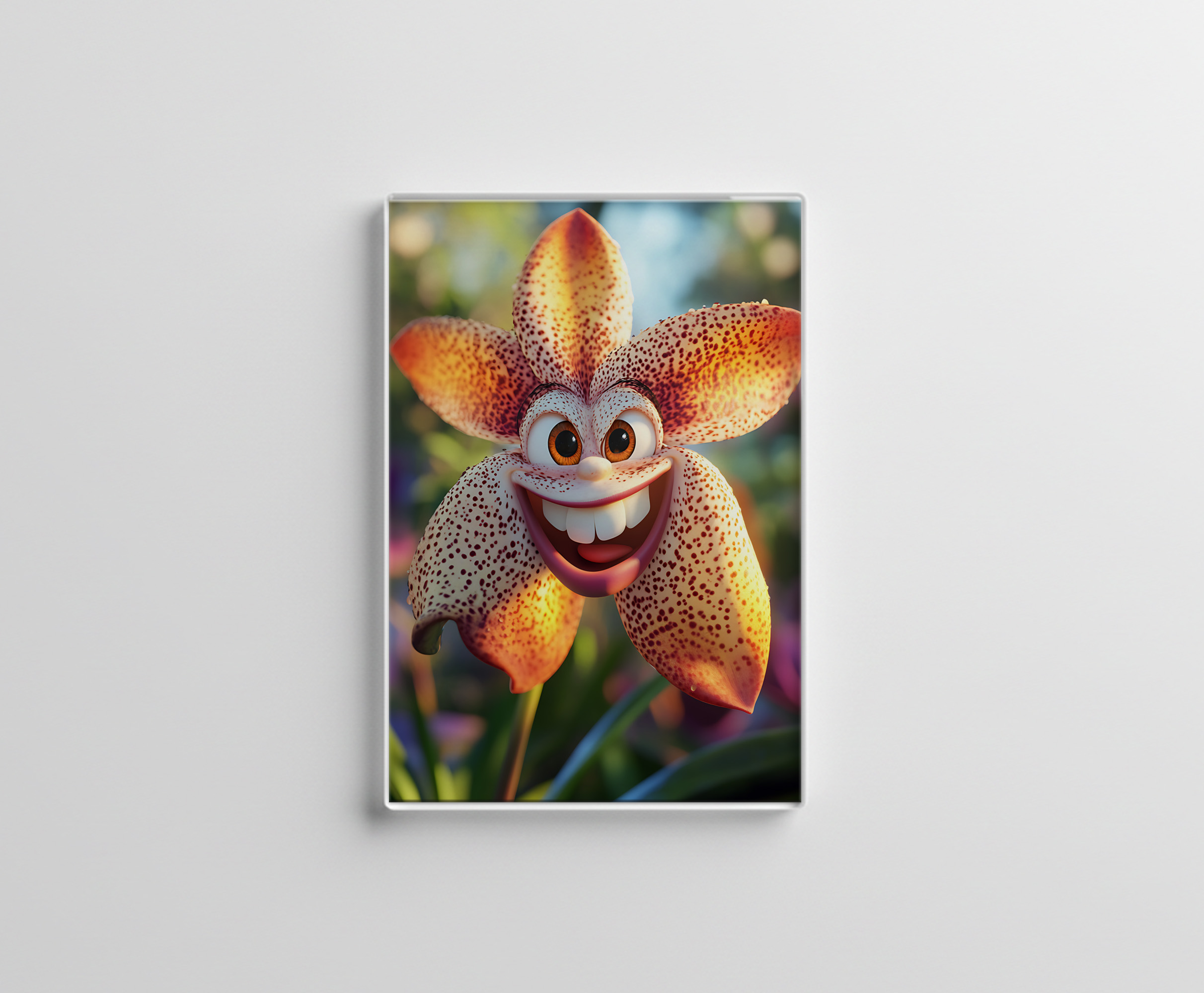 raxxa Glas-Magnet: Orchidee