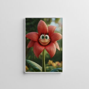 raxxa Glas-Magnet: Amaryllis