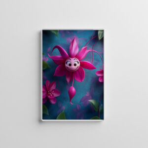 raxxa Glas-Magnet: Fuchsie