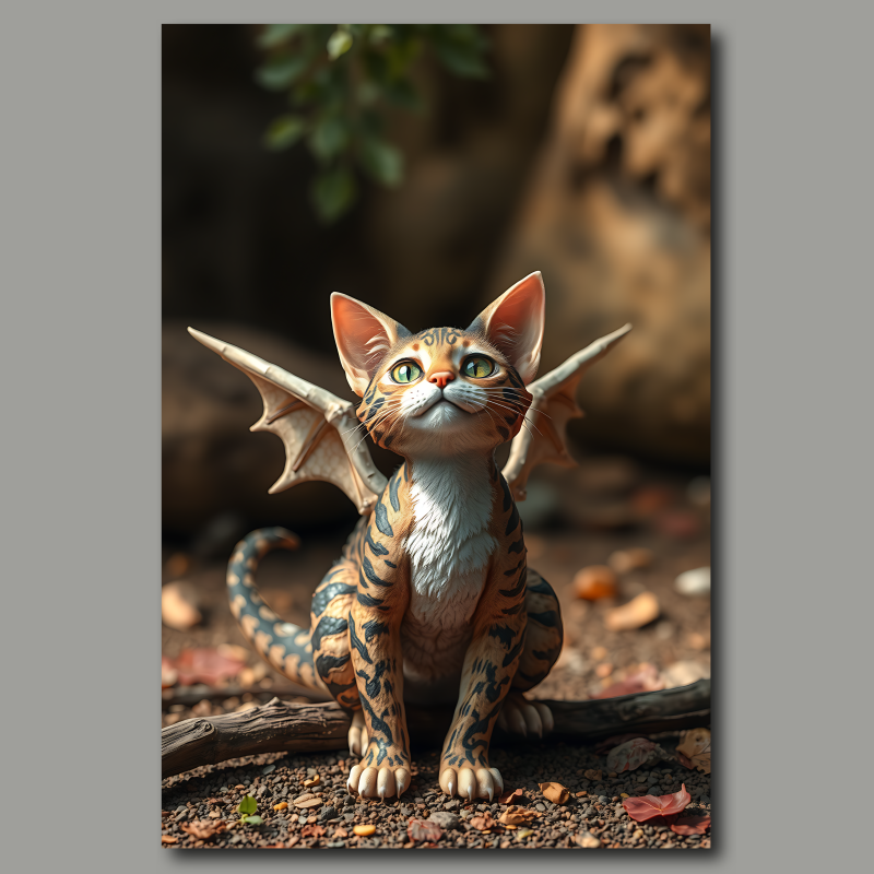 raxxa Canva: Aido Hwedo Dragon Cat – Image 2
