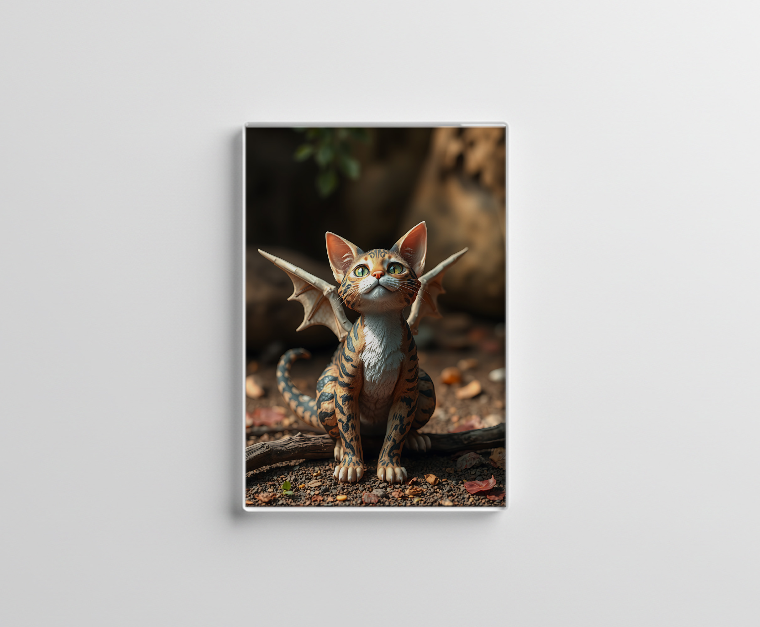 raxxa Glas-Magnet: Aido Hwedo Dragon Cat