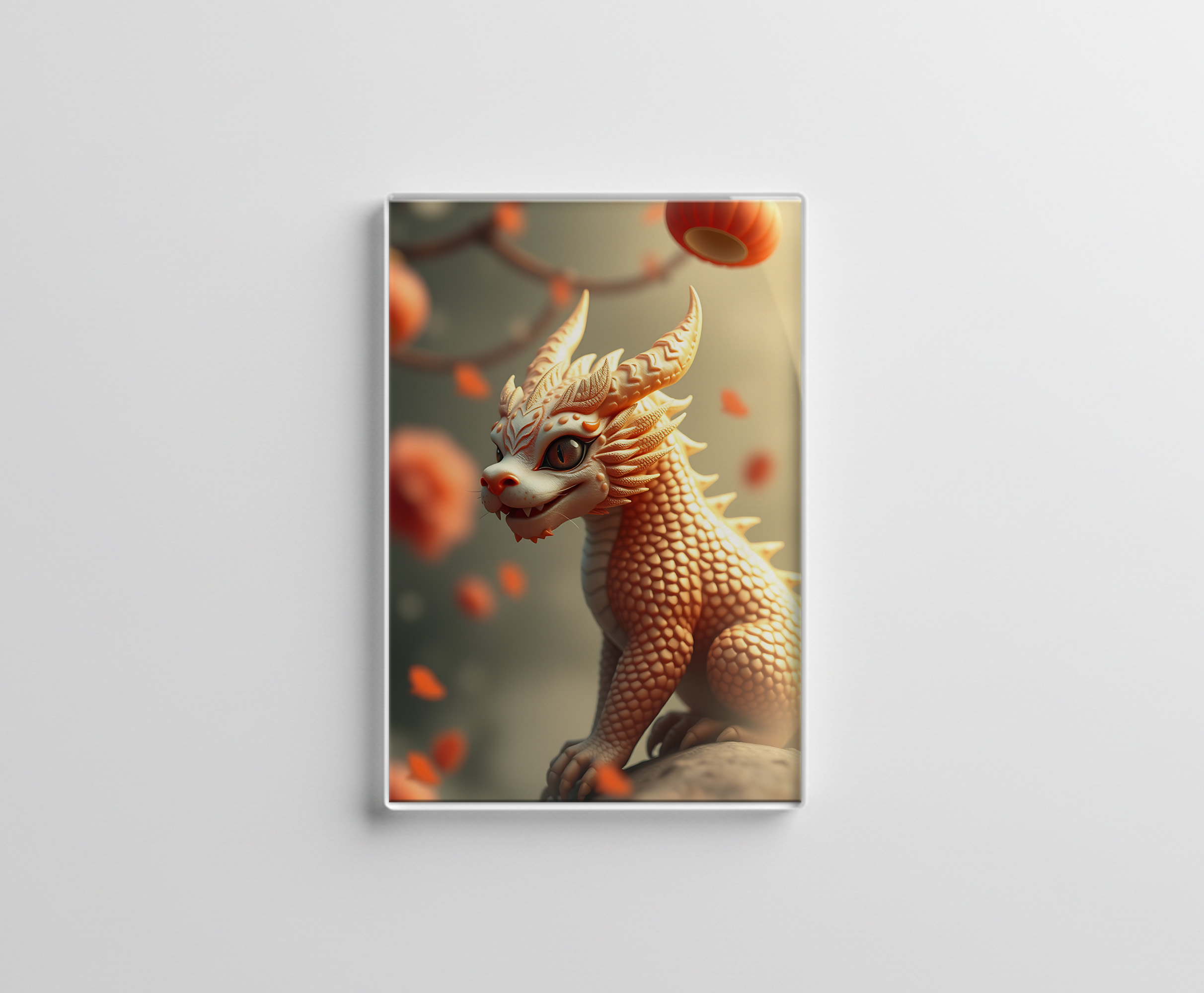 raxxa Glas-Magnet: Abraxas the Cragon Cat