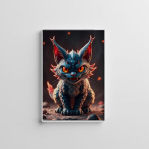 raxxa Glas-Magnet: Brinsop the Dragon Cat