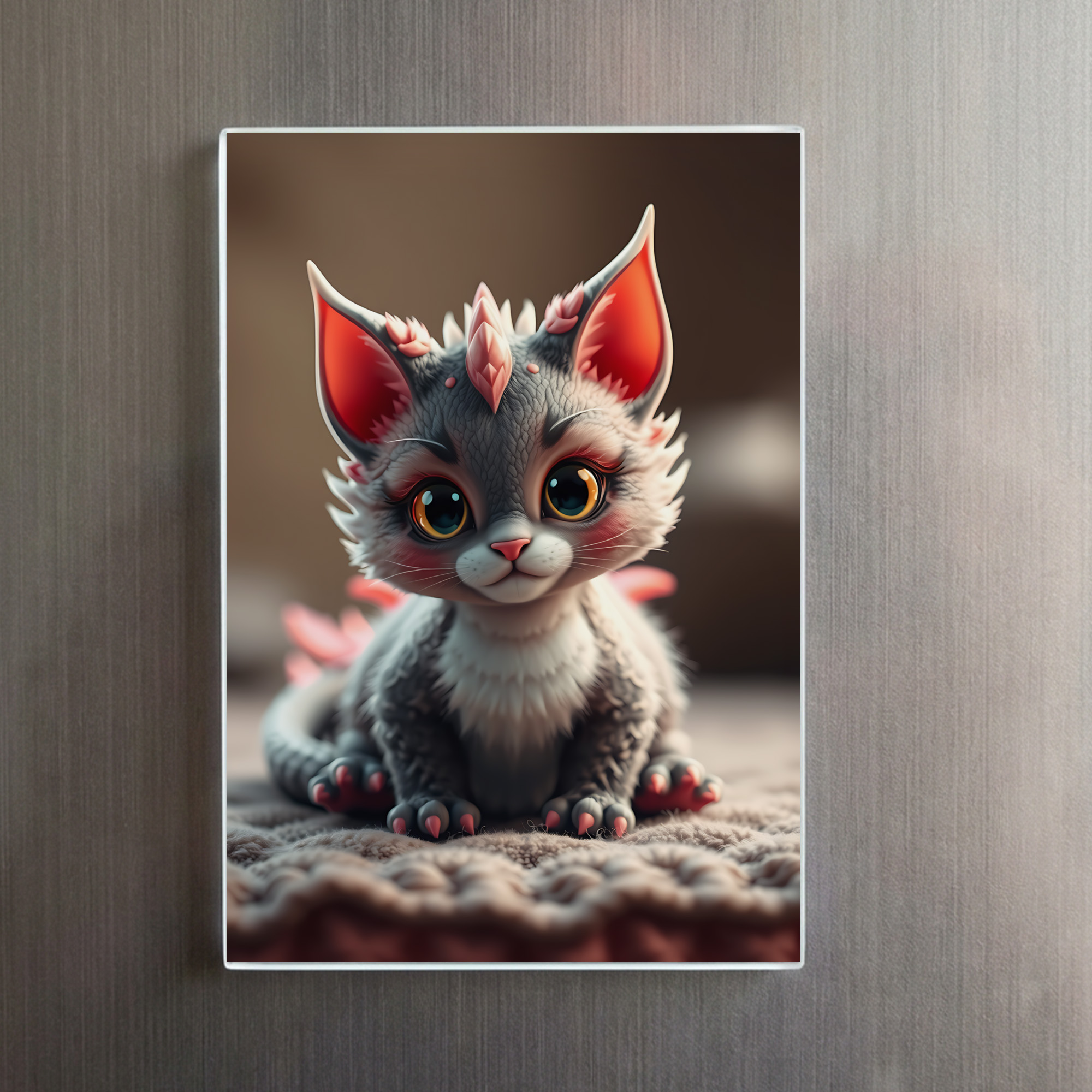 raxxa Glas-Magnet: Stoorworm the Dragon Cat - immagine 2