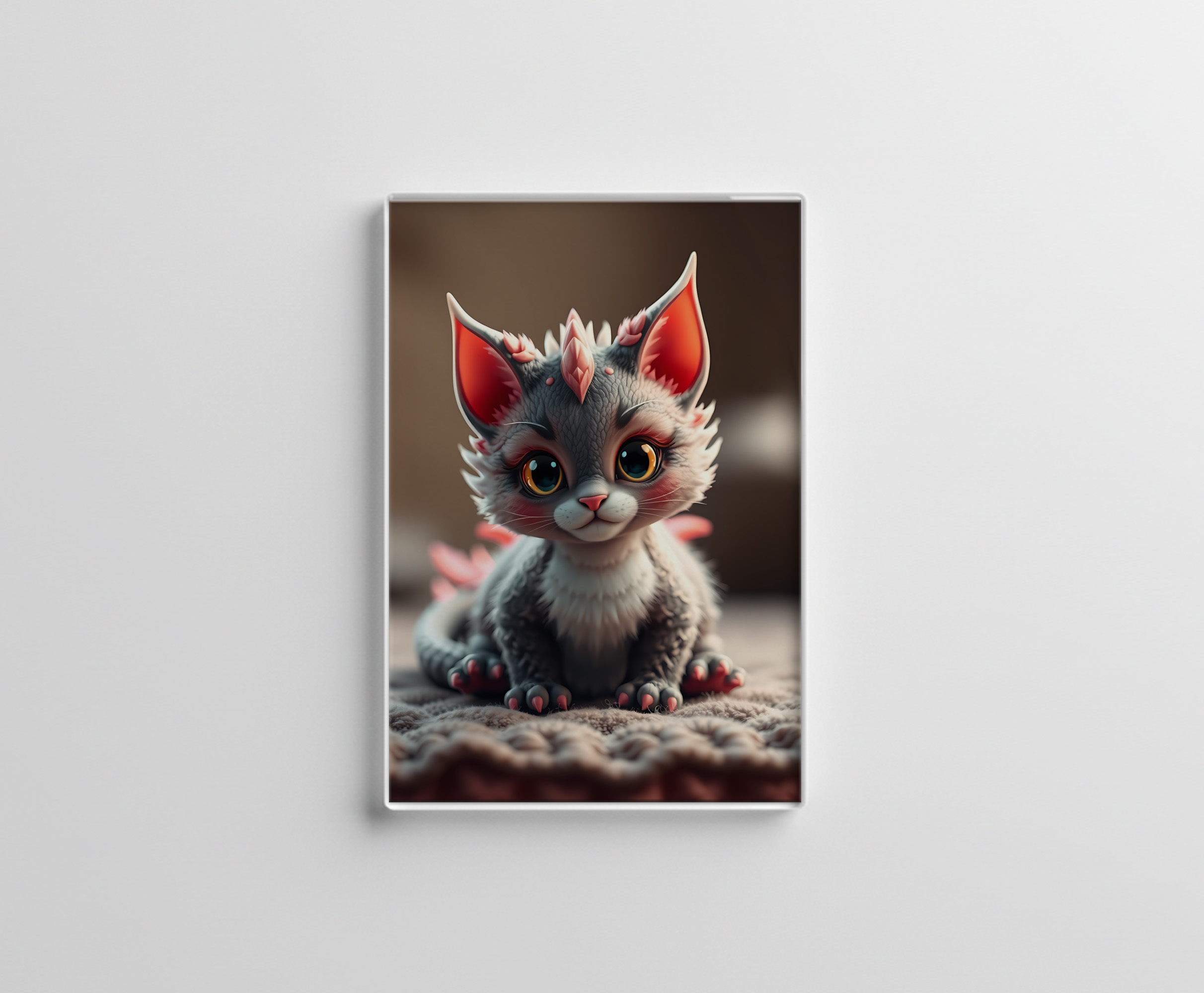 raxxa Glas-Magnet: Stoorworm the Dragon Cat
