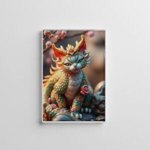 raxxa Glas-Magnet: Zu the Dragon Cat